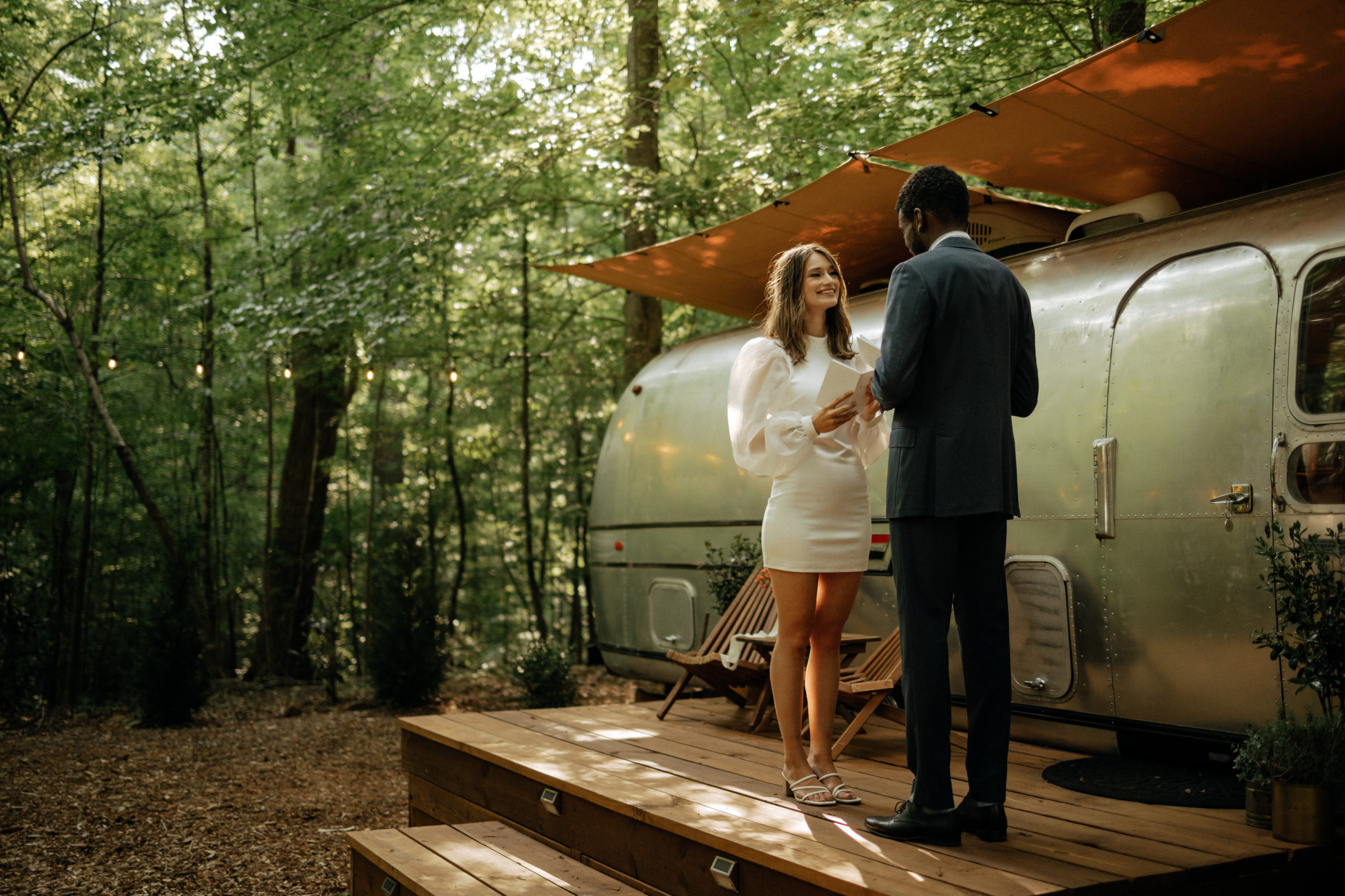 Airstream Elopement in Atlanta