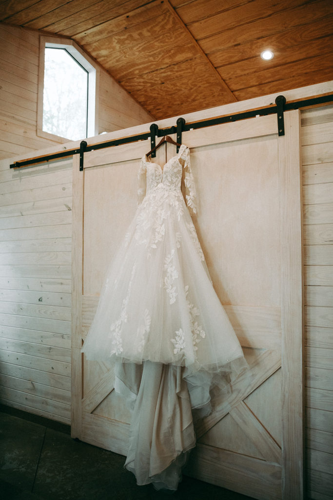 wedding dress detail photography